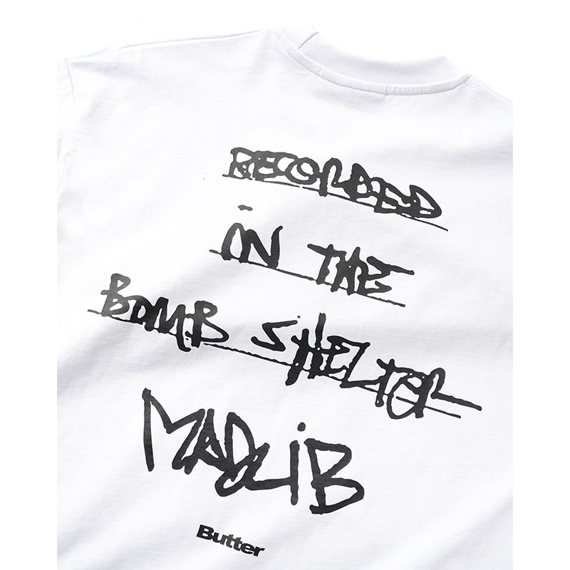 Butter Goods(バターグッズ)/ Bomb Shelter Tee -2COLOR-