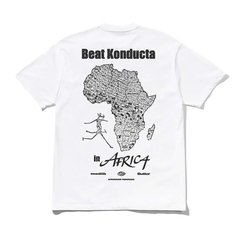 Butter Goods(バターグッズ)/ Africa Tee -WHITE-