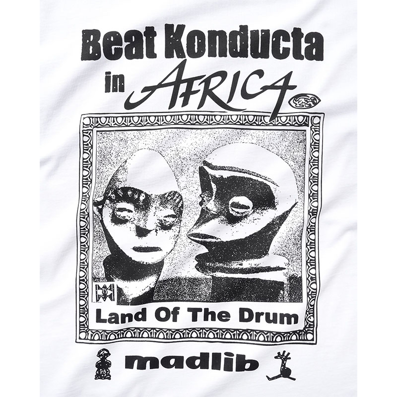 Butter Goods(バターグッズ)/ Africa Tee -WHITE-