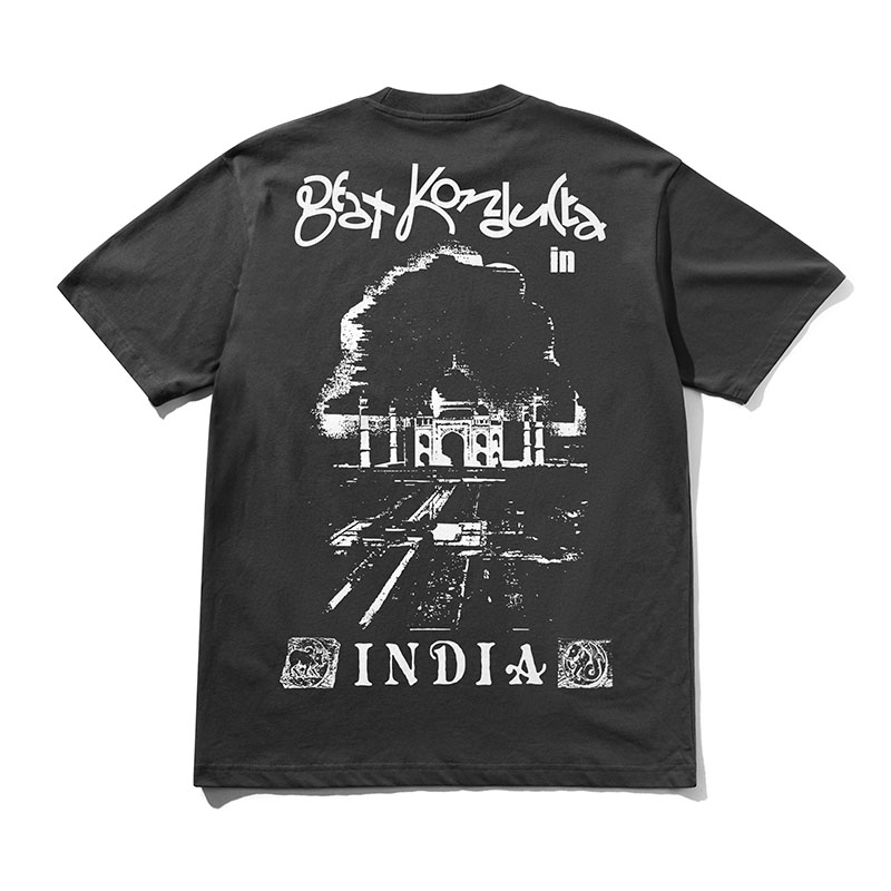 Butter Goods(バターグッズ)/ India Tee -WASH BLACK-