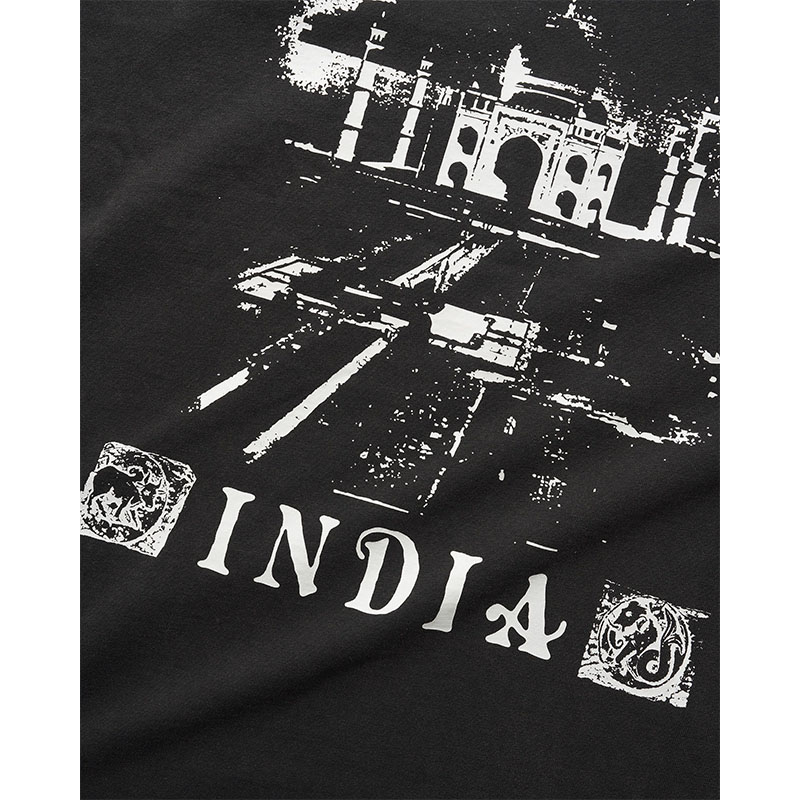Butter Goods(バターグッズ)/ India Tee -WASH BLACK-