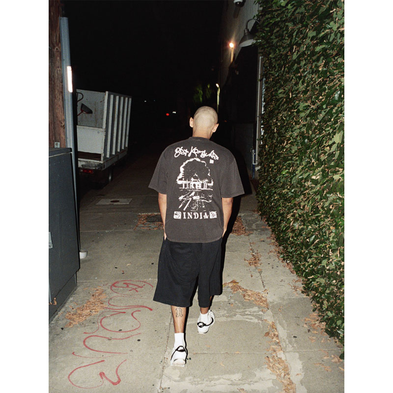 Butter Goods(バターグッズ)/ India Tee -WASH BLACK-