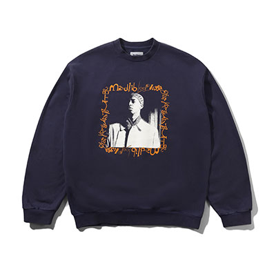 Butter Goods(バターグッズ)/ Loop Digga Crewneck -WASH NAVY-