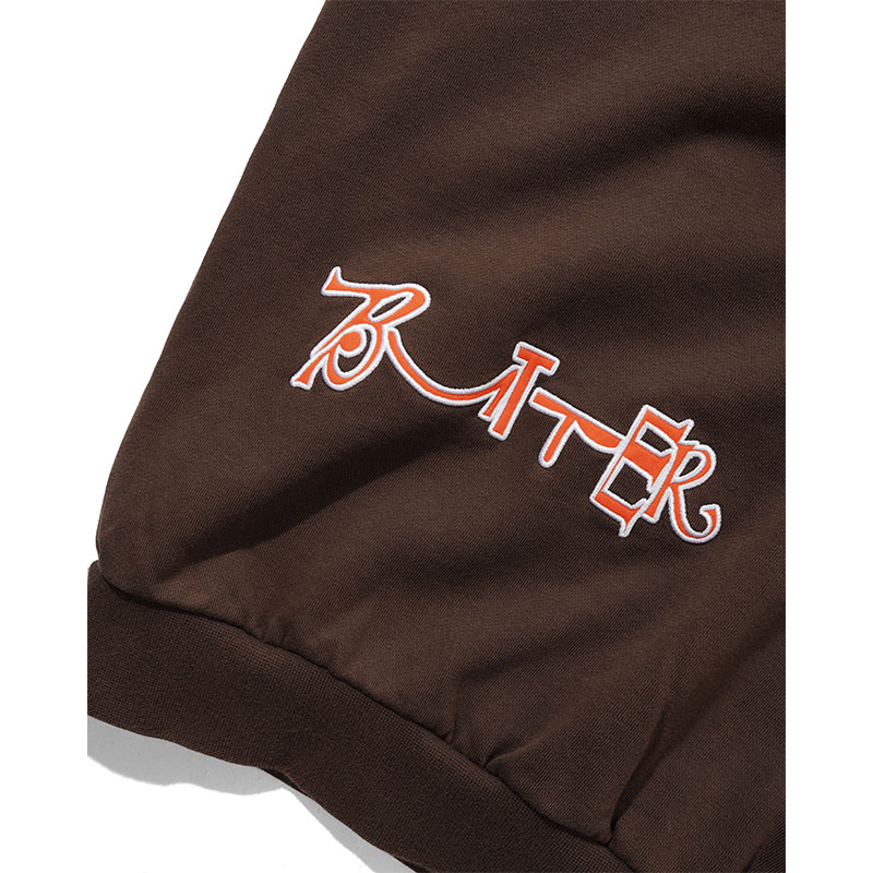 Butter Goods(バターグッズ)/ Beat Konducta Zip-Thru Hood -BROWN-