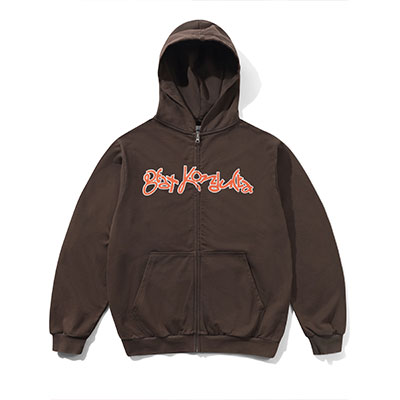 Butter Goods(バターグッズ)/ Beat Konducta Zip-Thru Hood -BROWN-