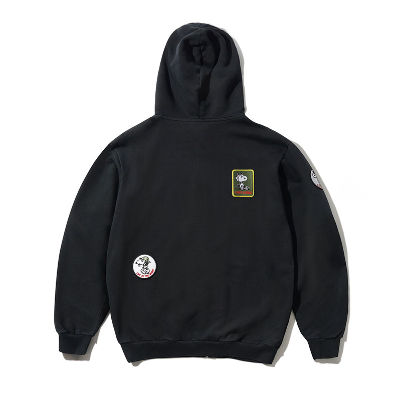 Butter Goods(バターグッズ)/ Patches Zip-Thru Hood -2.COLOR-