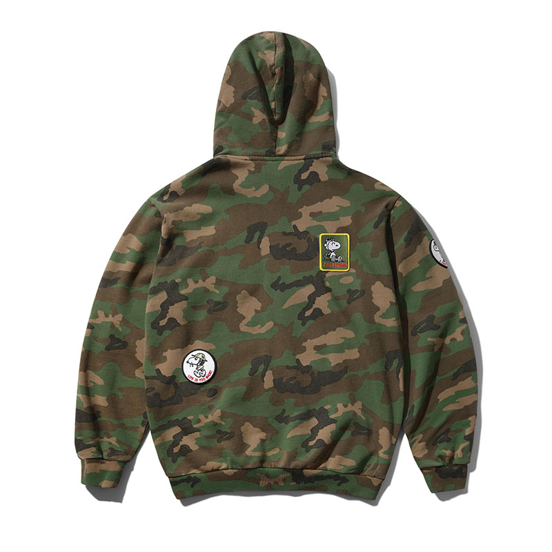 Butter Goods(バターグッズ)/ Patches Zip-Thru Hood -2.COLOR-