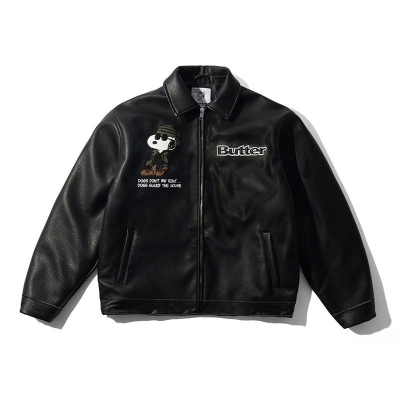 Butter Goods(バターグッズ)/ Guard Dog Jacket -BLACK-