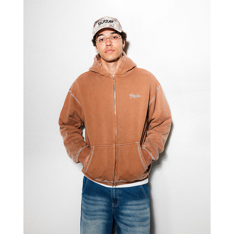 Butter Goods(バターグッズ)/ Jive Zip-Thru Hood -3.COLOR-
