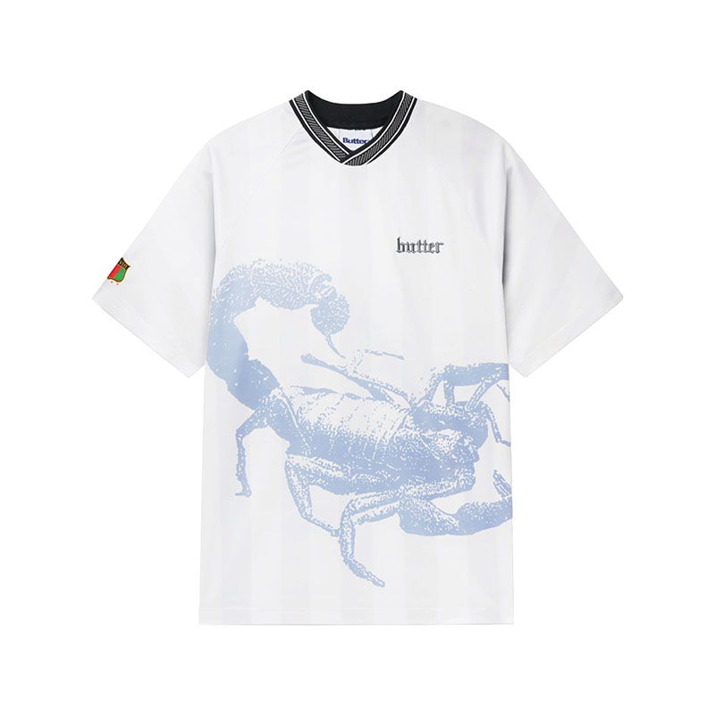 Butter Goods(バターグッズ)/ Scorpion Jersey -2.COLOR-(WHITE)