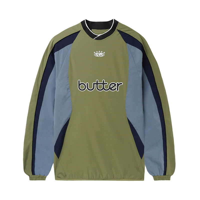 Butter Goods(バターグッズ)/ Ridge Sport Crewneck -2.COLOR-(GREEN)