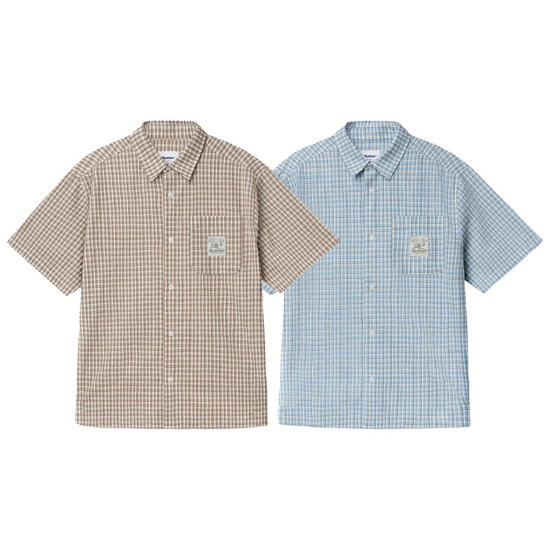 Butter Goods(バターグッズ)/ Equipment S/S Shirt -2.COLOR-