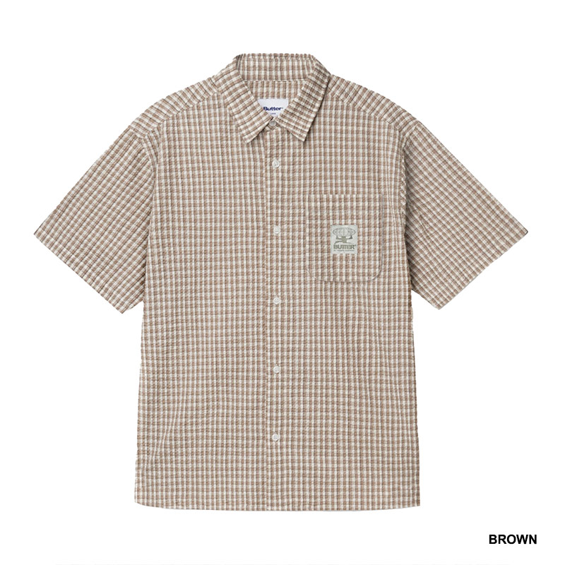 Butter Goods(バターグッズ)/ Equipment S/S Shirt -2.COLOR-