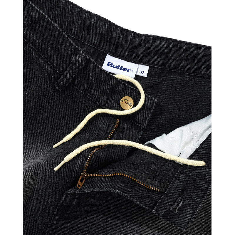 Butter Goods(バターグッズ)/ Work Pants -BLACK-