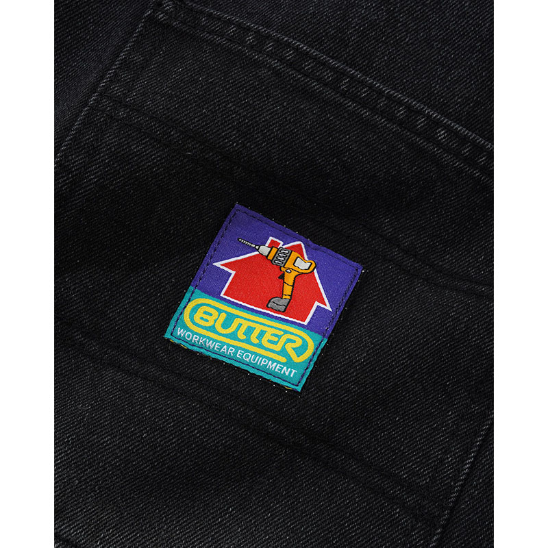 Butter Goods(バターグッズ)/ Work Pants -BLACK-
