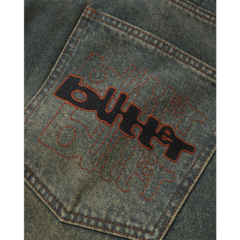Butter Goods(バターグッズ)/ Warped Denim Jeans -2.COLOR-