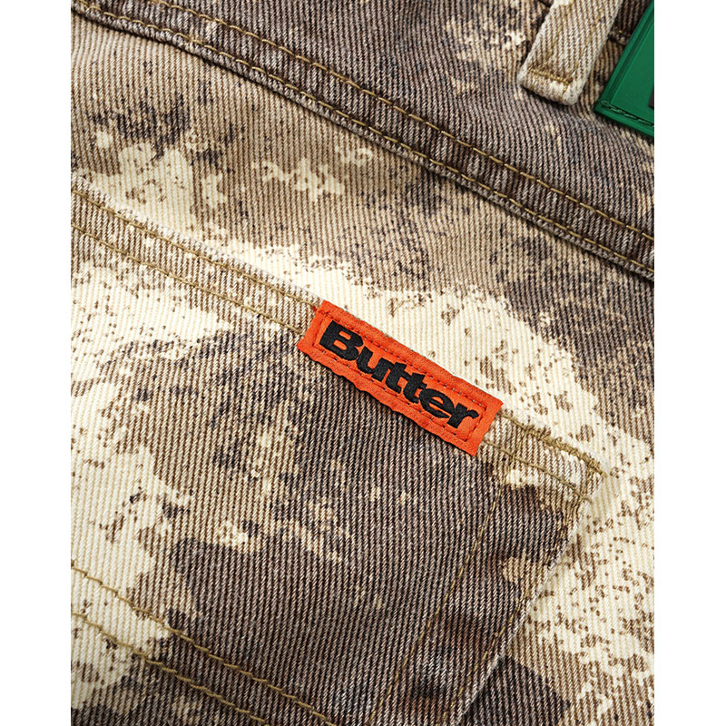 Butter Goods(バターグッズ)/ Weathergear Denim Jeans -CAMO-