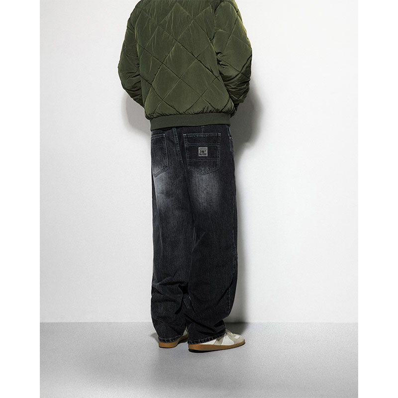 Butter Goods(バターグッズ)/ Wide Cut Denim Jeans -W.BLACK-