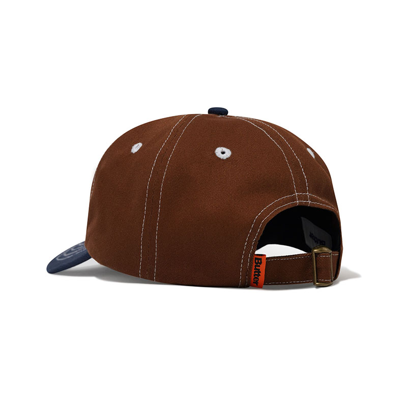 Butter Goods(バターグッズ)/ Warped 6 Panel Cap -BROWN-