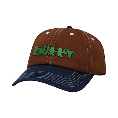 Butter Goods(バターグッズ)/ Warped 6 Panel Cap -BROWN-