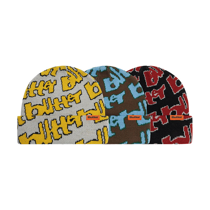 Butter Goods(バターグッズ)/ Warped Beanie -3.COLOR-