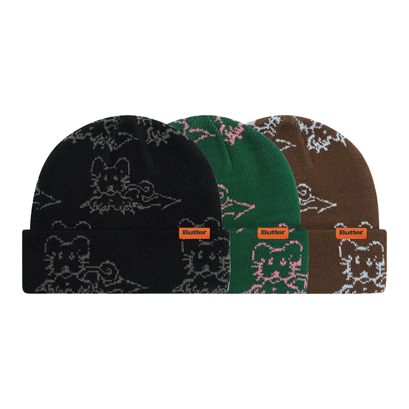 Butter Goods(バターグッズ)/ Rat Beanie -3.COLOR-