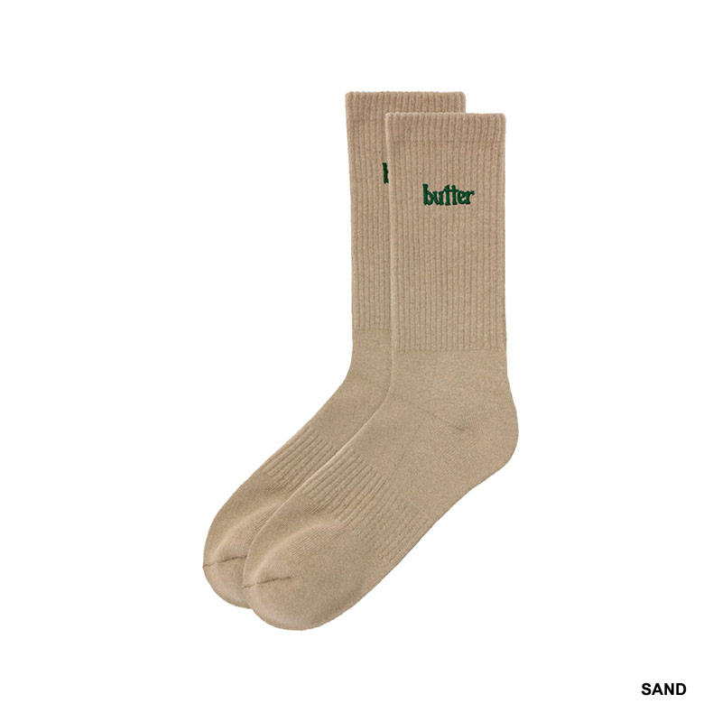 Butter Goods(バターグッズ)/ Basic Socks -6.COLOR-