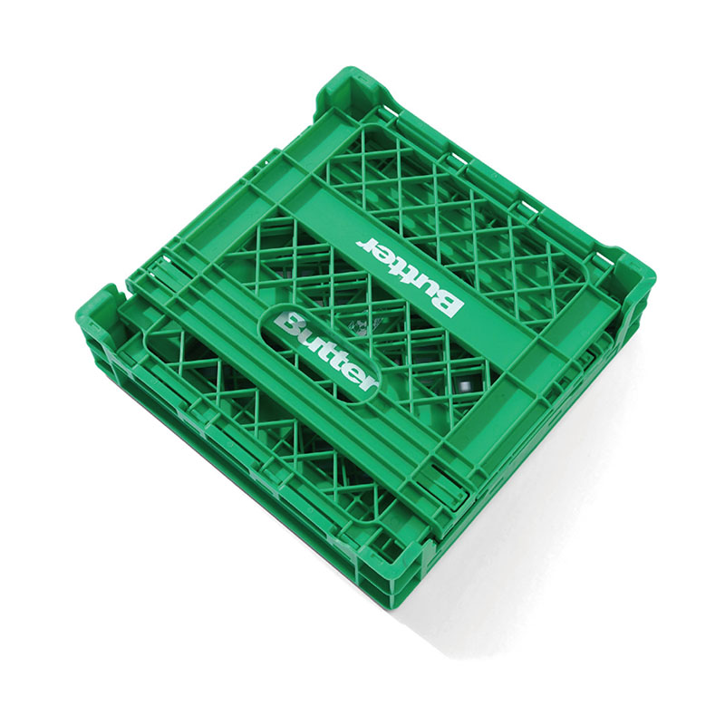 Butter Goods(バターグッズ)/ Collapsable Record Crate -GREEN-