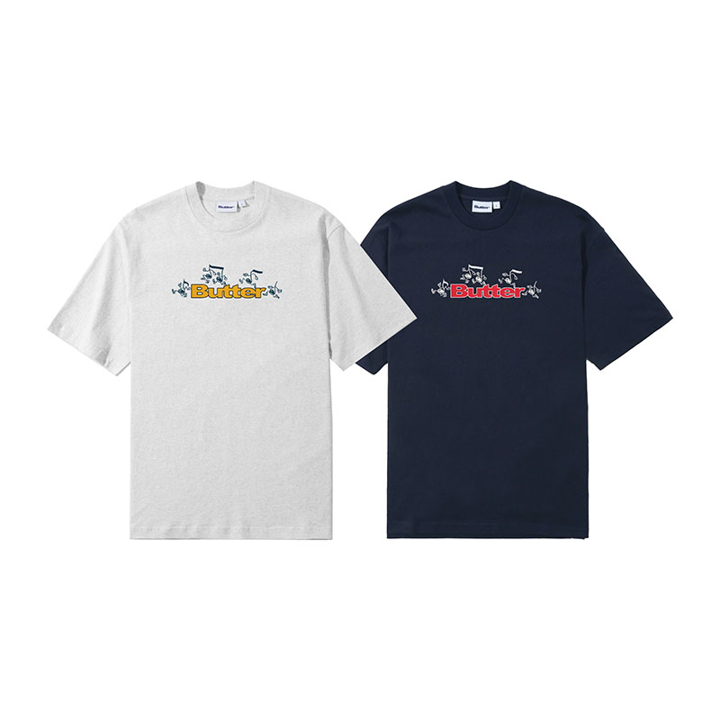 Butter Goods(バターグッズ)/ Tempo Logo Tee -2.COLOR-