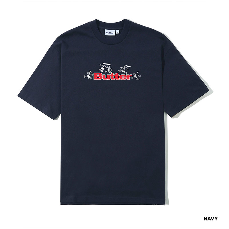 Butter Goods(バターグッズ)/ Tempo Logo Tee -2.COLOR-