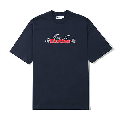 Butter Goods(バターグッズ)/ Tempo Logo Tee -2.COLOR-
