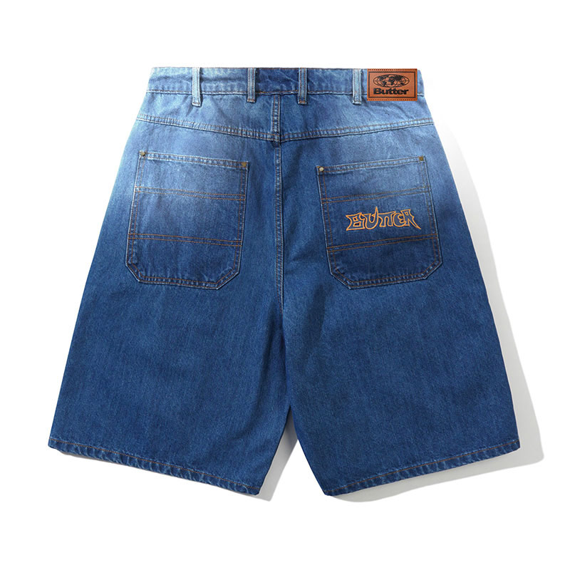 Butter Goods(バターグッズ)/ Encounter Denim Shorts -3.COLOR-(W.BLUE)