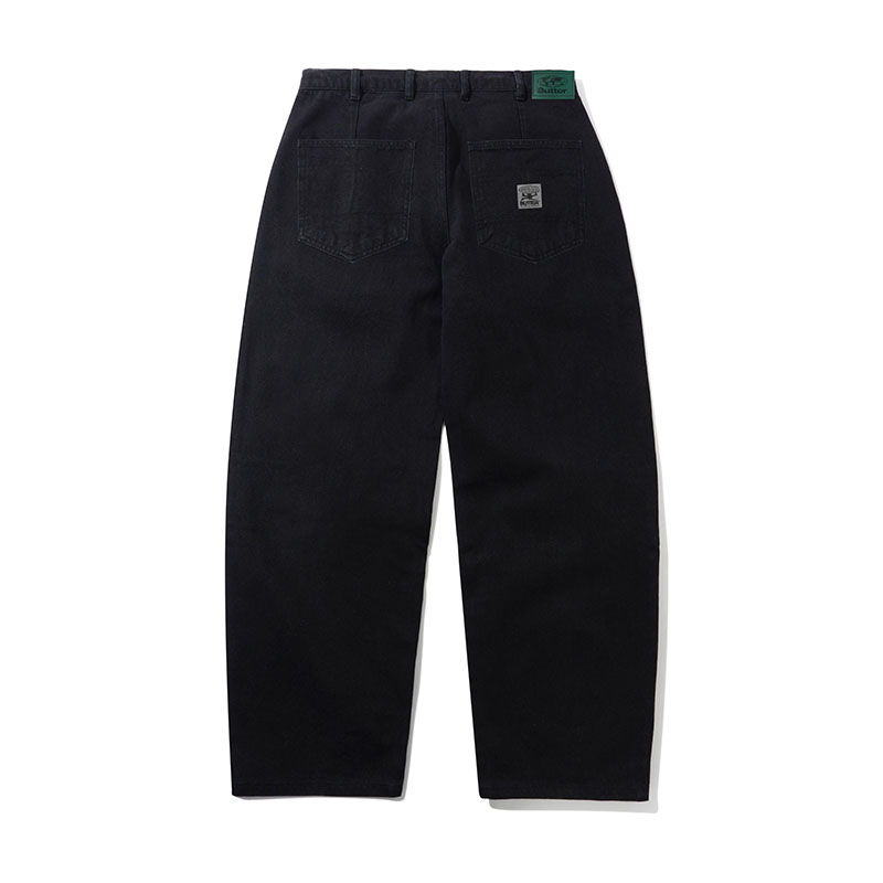 Butter Goods(バターグッズ)/ Wide Cut Denim Jeans -W.BLACK-