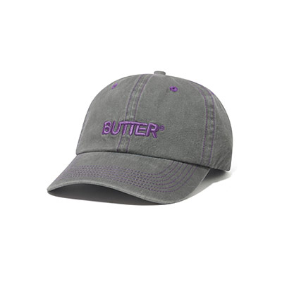Butter Goods(バターグッズ)/ Rounded Logo 6 Panel Cap -3.COLOR-