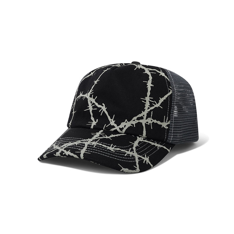 Butter Goods(バターグッズ)/ Wired Trucker Cap -3.COLOR-(BLACK)