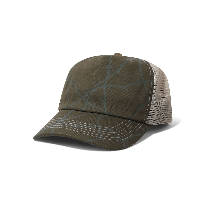 Butter Goods(バターグッズ)/ Wired Trucker Cap -3.COLOR-(OLIVE)