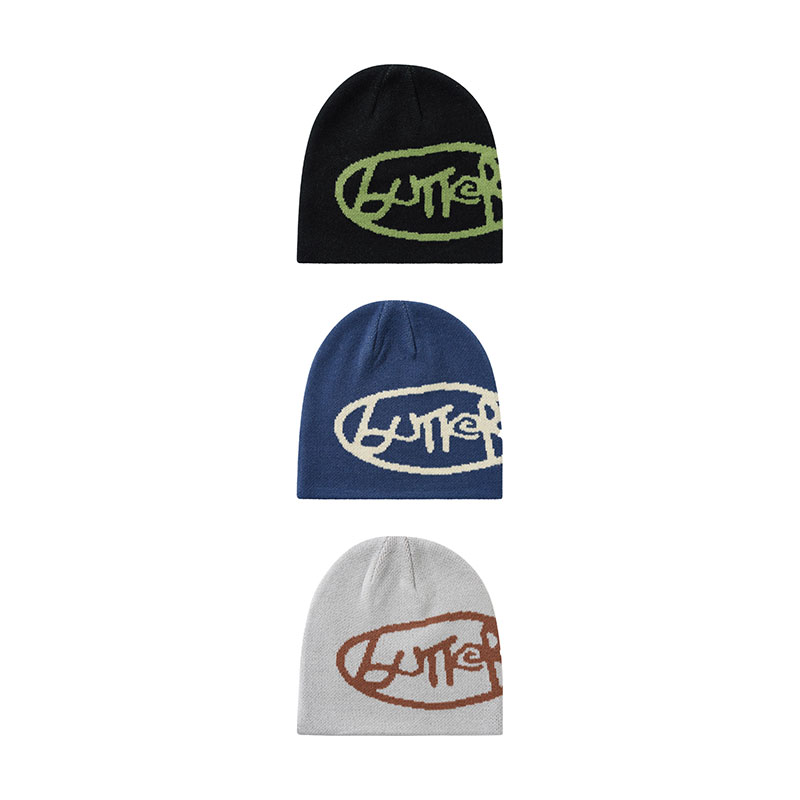 Butter Goods(バターグッズ)/ Abseil Skully Beanie -3.COLOR-