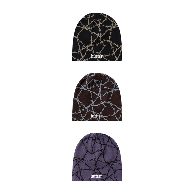 Butter Goods(バターグッズ)/ Wired Skully Beanie -3.COLOR-