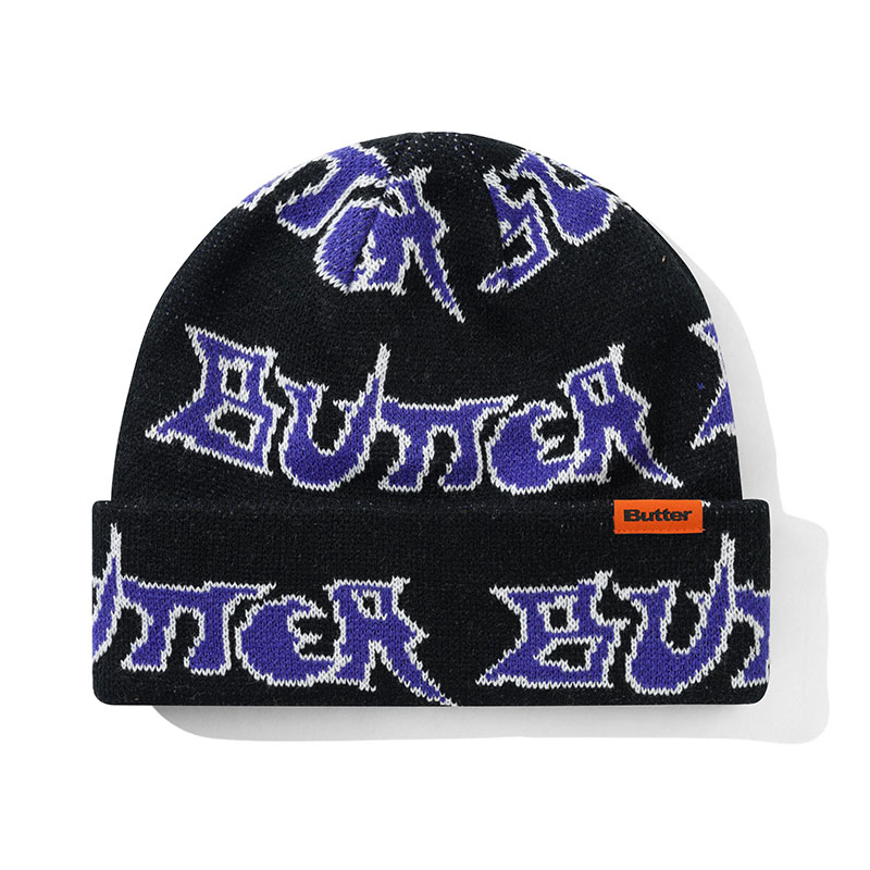 Butter Goods(バターグッズ)/ Encounter Beanie -3.COLOR-(BLACK)