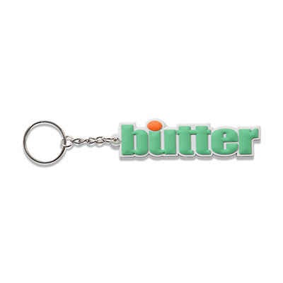 Butter Goods(バターグッズ)/ Ace Rubber Key Chain -GREEN-