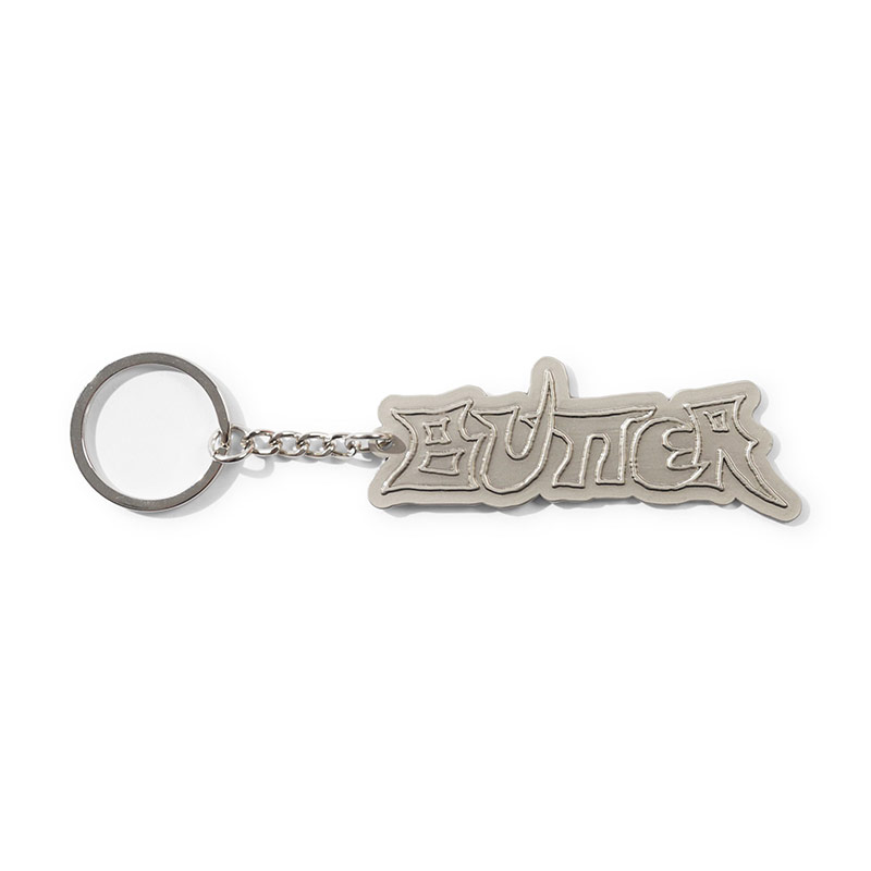 Butter Goods(バターグッズ)/ Encounter Metal Key Chain -SILVER-