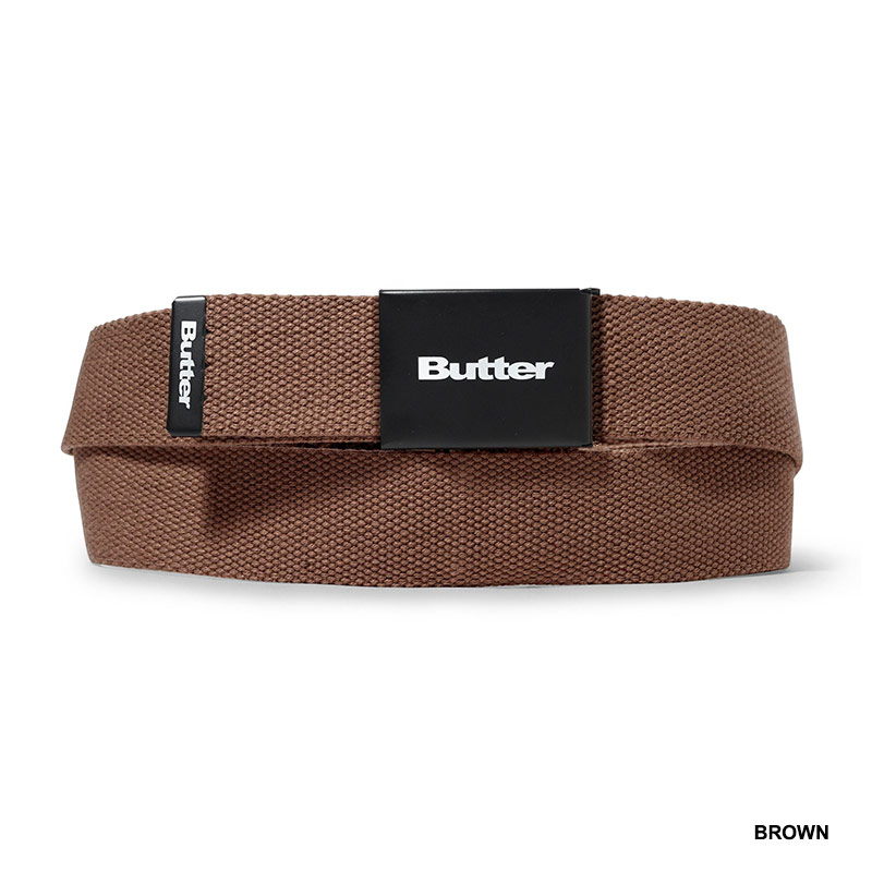 Butter Goods(バターグッズ)/ Logo Woven Belt -3.COLOR-