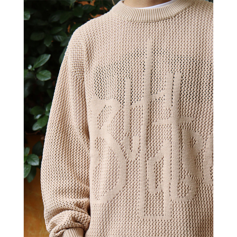 Butter Goods(バターグッズ)/ Scribble Knit Sweater -2.COLOR-