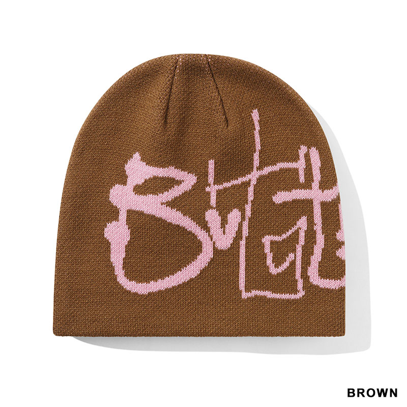 Butter Goods(バターグッズ)/ Scribble Skully Beanie -3.COLOR-