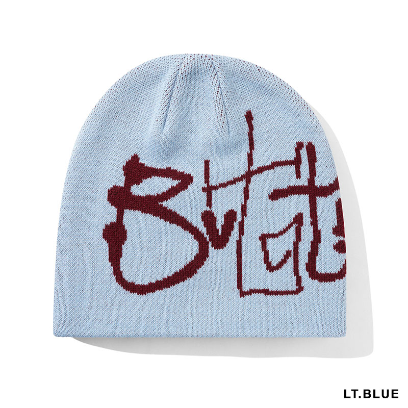 Butter Goods(バターグッズ)/ Scribble Skully Beanie -3.COLOR-