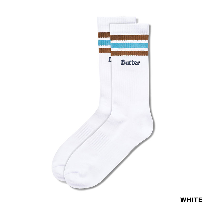 Butter Goods(バターグッズ)/ Stripe Socks -3.COLOR-