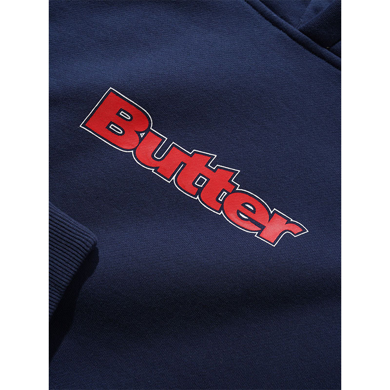 Butter Goods(バターグッズ)/ Outline Logo Pullover Hood -3COLOR-