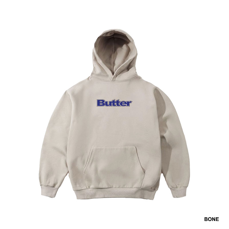 Butter Goods(バターグッズ)/ Outline Logo Pullover Hood -3COLOR-
