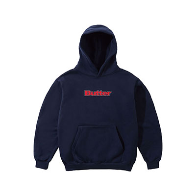 Butter Goods(バターグッズ)/ Outline Logo Pullover Hood -3COLOR-