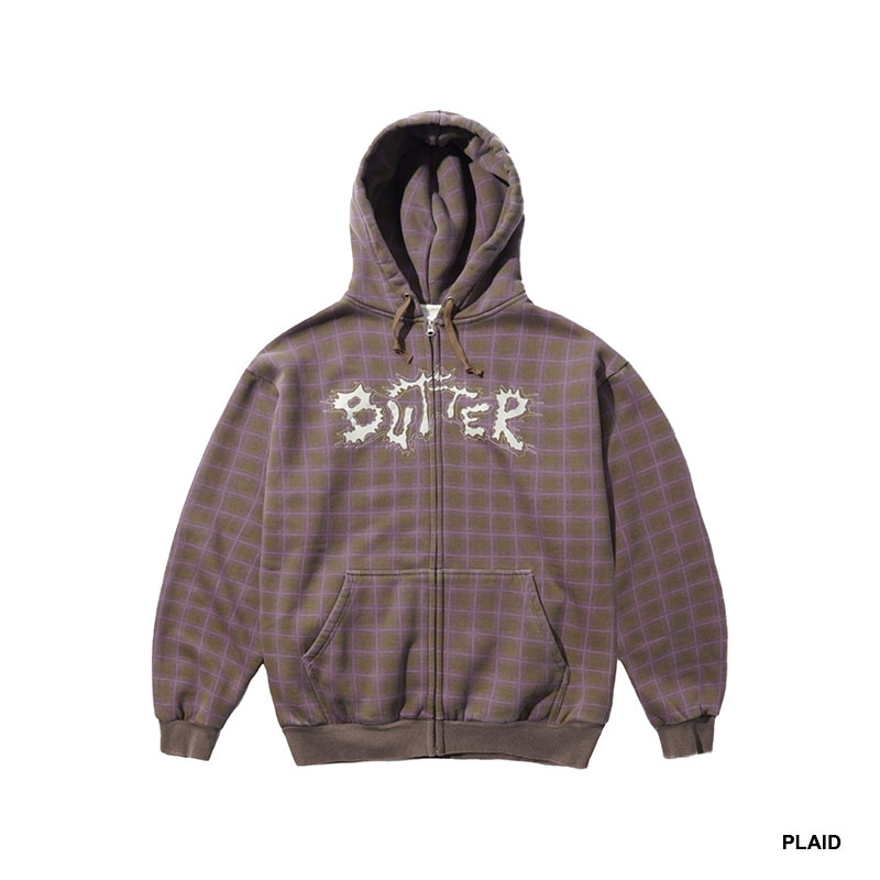 Butter Goods(バターグッズ)/ Eruption Zip-Thru Hood -2COLOR-